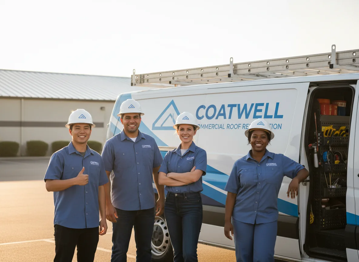 Commercial roof coating company in Donnelsville, OH